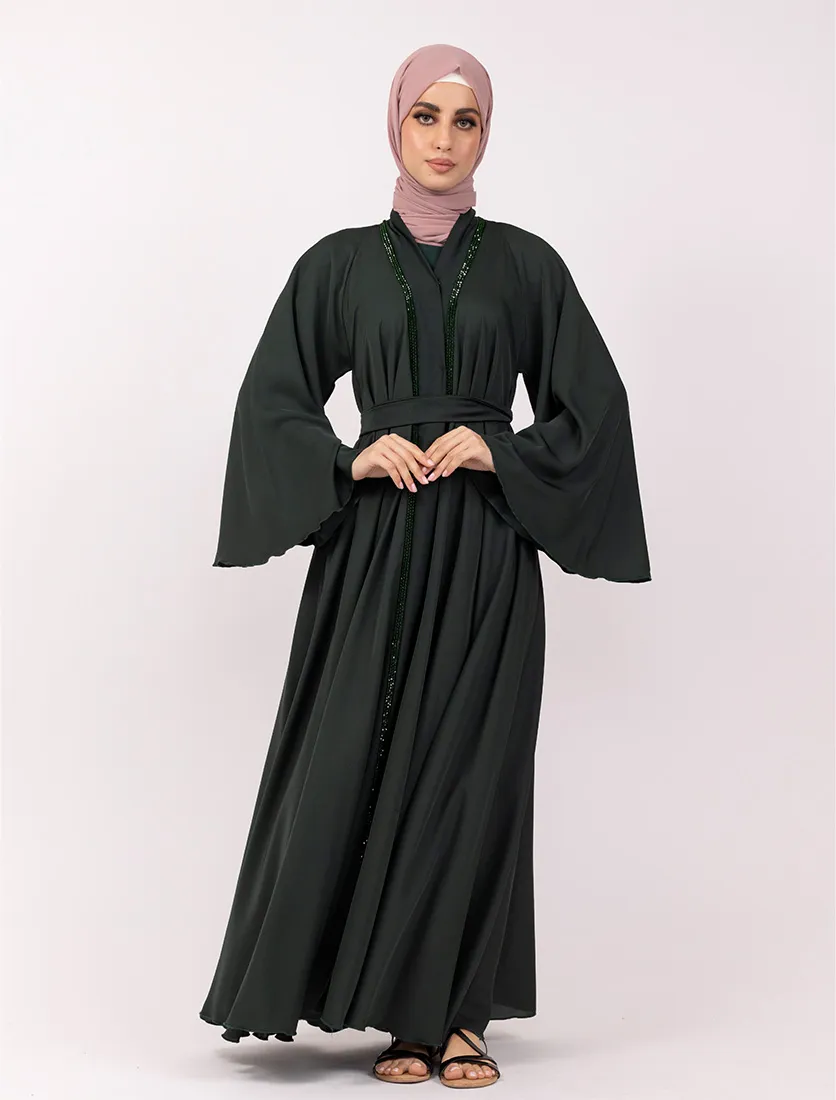 Green Pearl  Makeba  Abaya